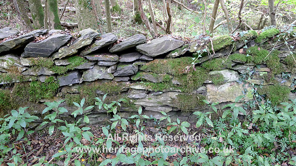 HRS 7735 Drystone Wall adjacent to barn Roudsea