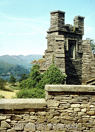 Wray Castle wall 1966