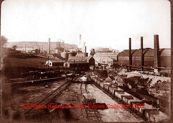 Brymbo Steel Works Gen view 1908L