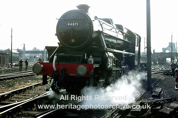 HRS 692 Carnforth, Steamtown 1969
