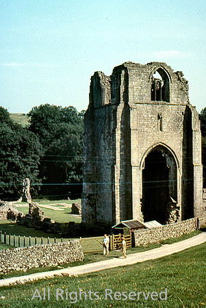 HRS 9906 Shap Abbey general view 1971