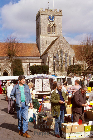 Ringwood, Church and outdoor market