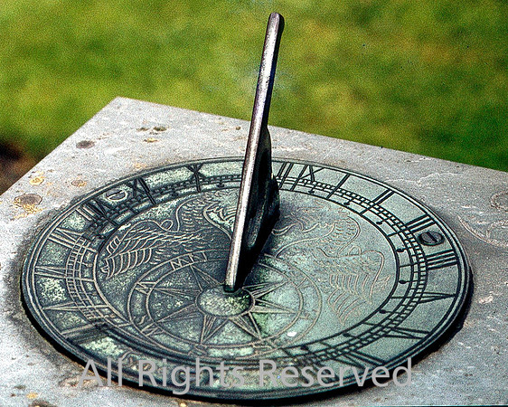 Cartmel Fell Church sundial 1980