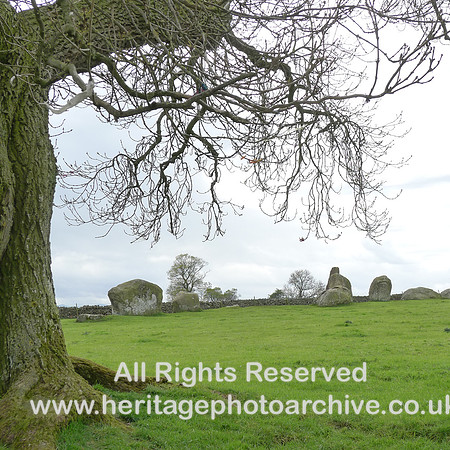 HRS 2301 Long Meg and her daughters stone circle