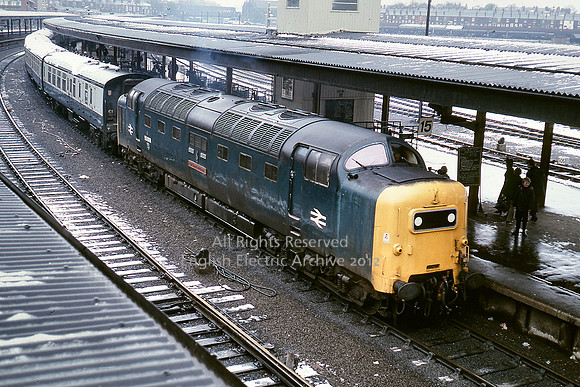 Locomotive, English Electric Class 55 55008