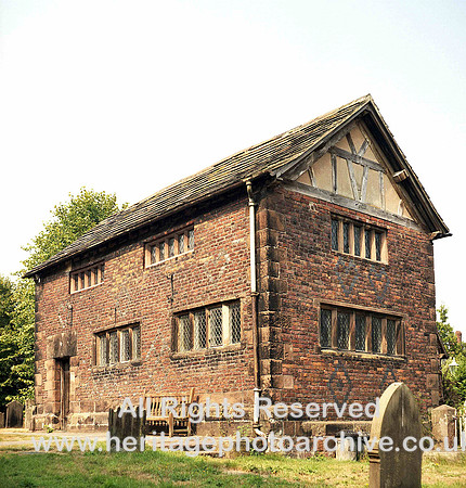 HRS 3284 Great Budworth, old schoolhouse 1970s