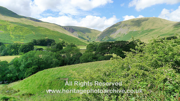 HRS 7527 Howgills, Cautley Spout and valley