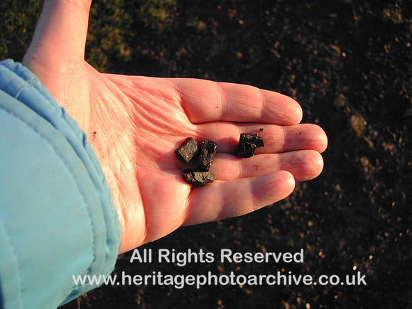 HRS 1711 Cockey Moor coalfield coal samples