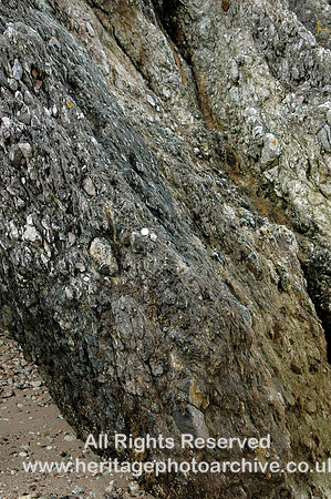 HRS 902 Porth Wen rocks close up