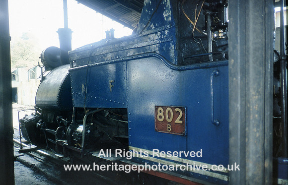 HRS 795 India, Darjeeling Himalayan Railway, Workshops 1995