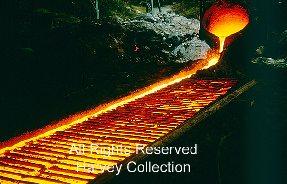 Backbarrow Iron Works, last castings (14)
