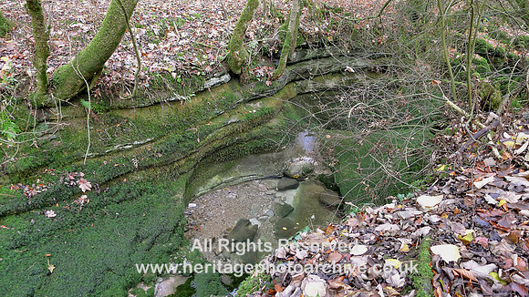 HRS 9883 Great Asby gill, dry river bed potholes L1180779
