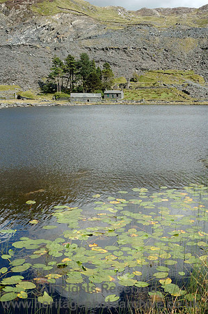 HRS 646 Cwmorthin lake and buildings
