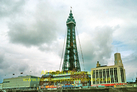 HRS 1693 Blackpool Tower 1980