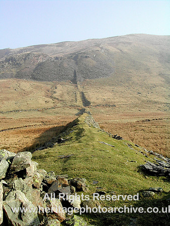 HRS 5519 Incline across the Cwm Eigiau valley 2004