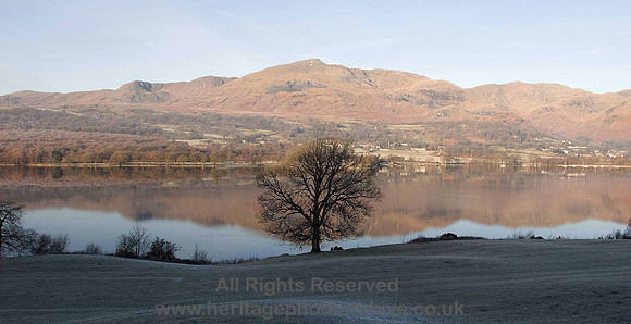 HRS 509 Old Man of Coniston and Lake from Brantwood