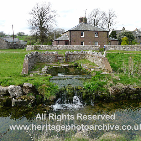 HRS 8921 Great Asby, St Helens well and almshouse L1150438