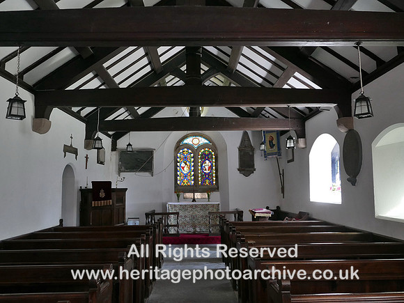 HRS 11277 Ribblehead, Chapel le Dale, church of St Leonard interior 2022