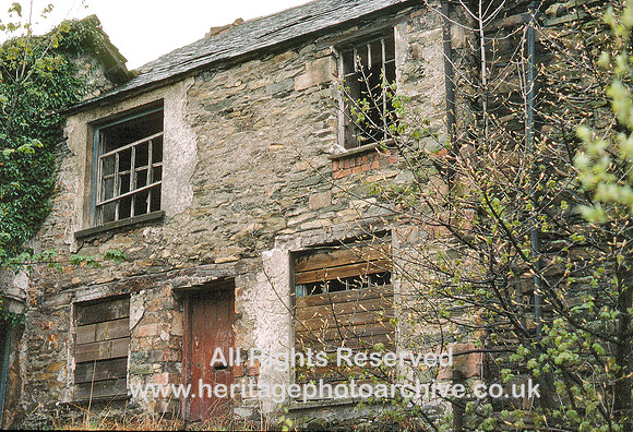HRS 1316 Backbarrow ironworks building 1970s