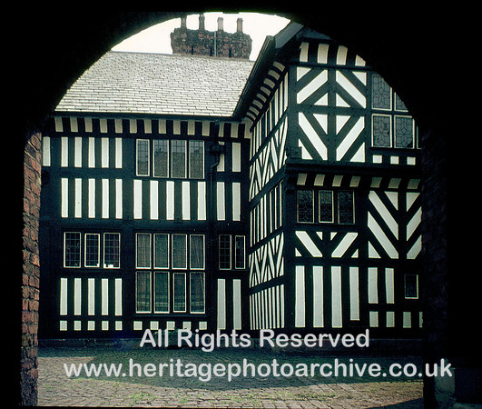 HRS 2104 Swinton, Wardley Hall courtyard etc 1972