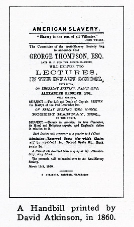 American Slavery Poster 1860