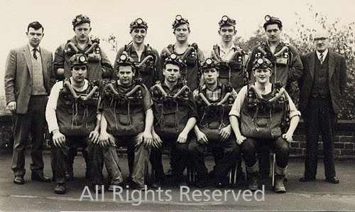 Mines RescueTrainees from Burnley area
