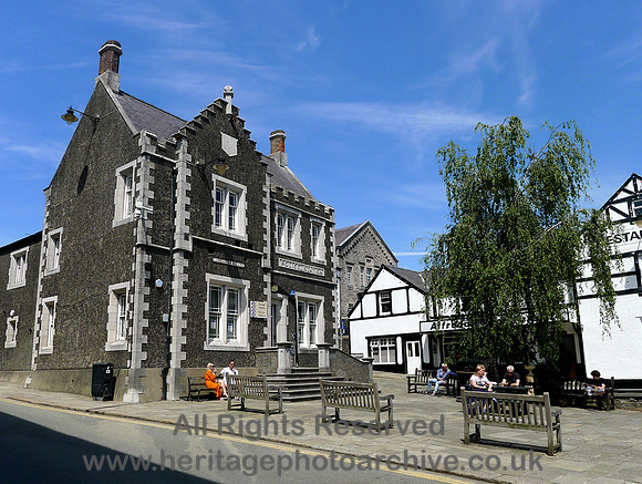 HRS 11133 Conwy, Lancaster Square, police station 2022