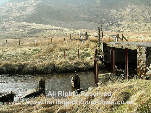HRS 5519 Bridge on Cwm Eigiau tramway 2004