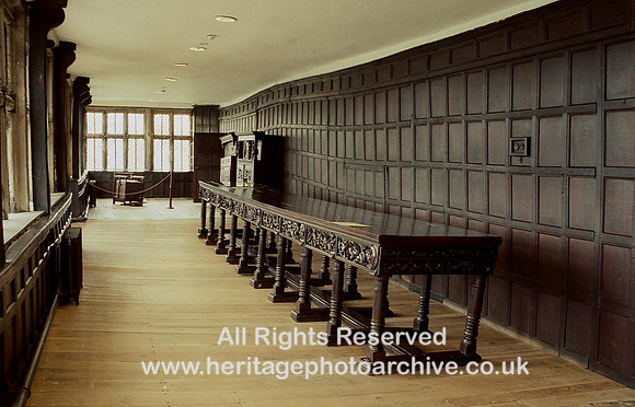 HRS 1421 Astley Hall Long Gallery 1990s