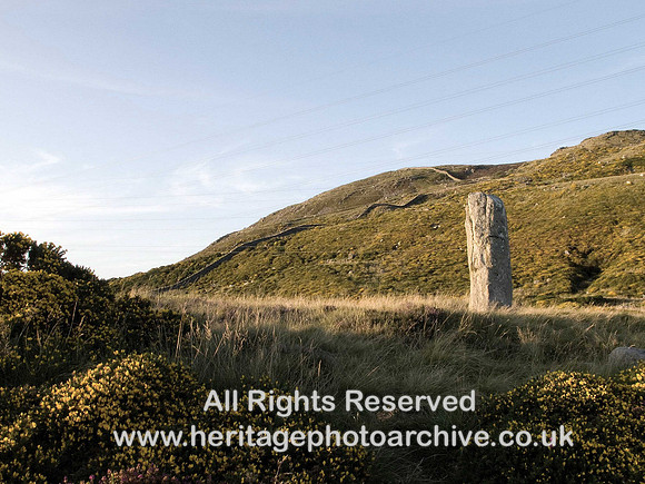 HRS 615 Bwlch y Ddeufaen standing stone