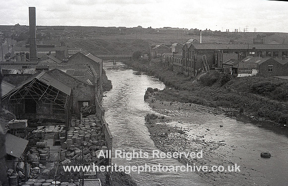 HRS 10783 Radcliffe Bridge Irwell 1967
