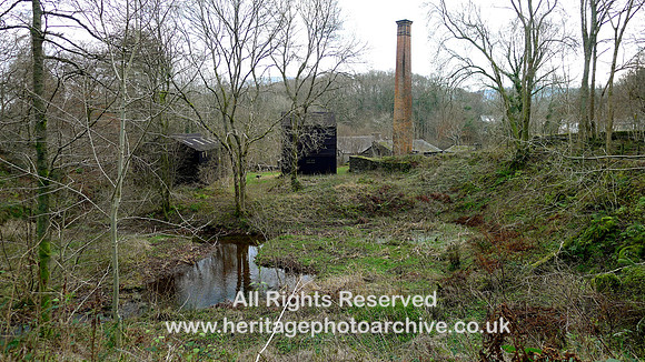 HRS 6879 Stott Park Bobbin Mill, mill lodge