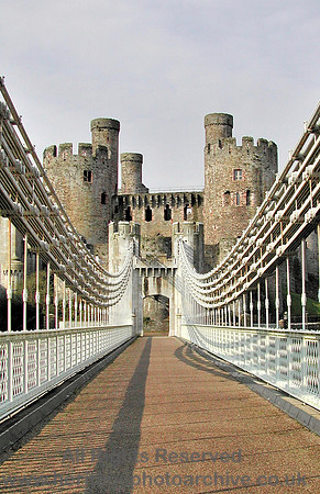 HRS 457 Conwy bridge and castle (on bridge)