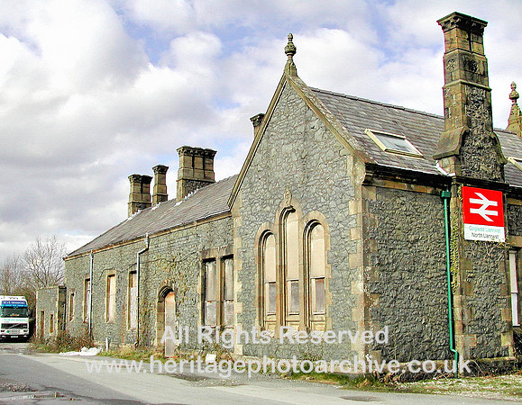 HRS 442 Llanrwst Station from station yard side