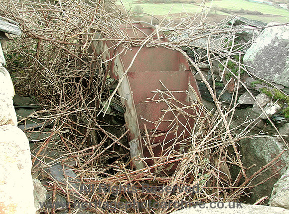 HRS 1215 Llanbedr-y-cennin, Onen Ebryd, waterwheel