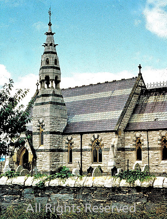 Ruthin, Llanbedr church 1967