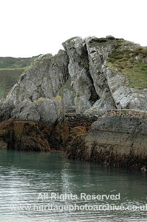 HRS 904 Sea wall and melange Porthwen brickworks