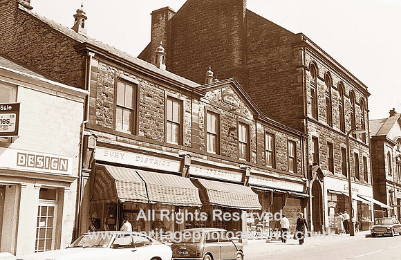 HRS 1294 Ramsbottom, CWS Co-op shops and theatre buildings