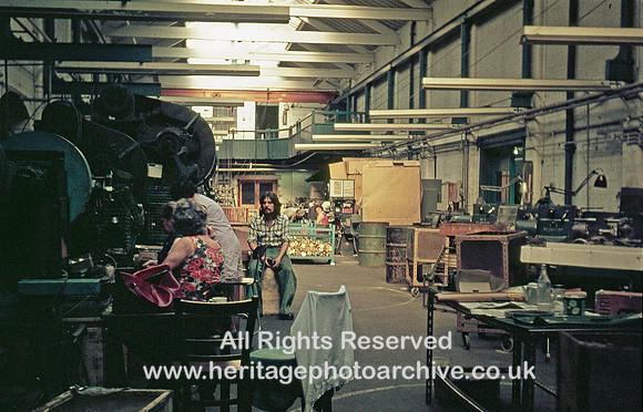 HRS 1488 Protector Lamp Company, workshop