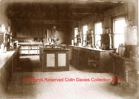 Brymbo steel works lab 1908