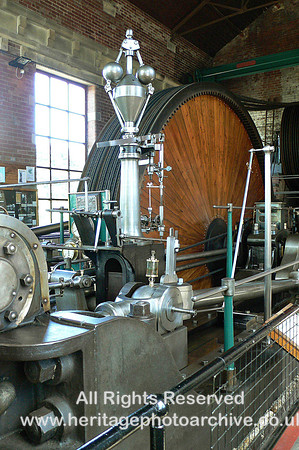 HRS 852 General view Bancroft mill engine