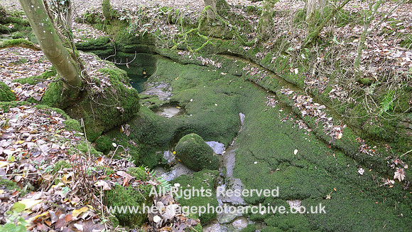 HRS 9884 Great Asby gill, dry river bed potholes L1180778