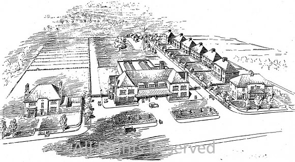 Boothstown Mines Rescue Station - sketch