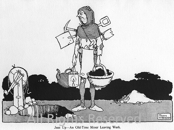 HRS 1404 Atherton Collieries, Heath Robinson sketch