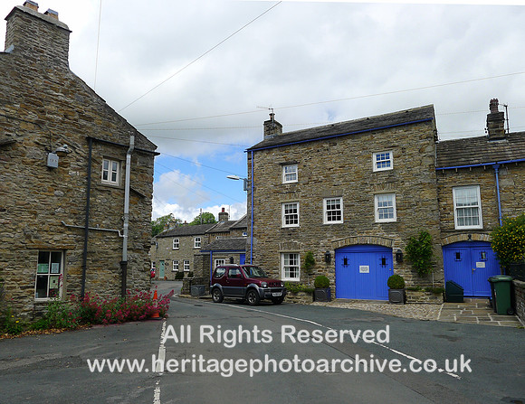 HRS 11158 Wensleydale, Askrigg, street scene 2022