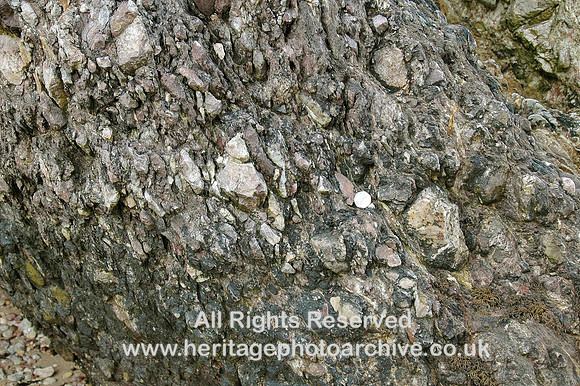 HRS 903 Porthwen rocks, extreme close up