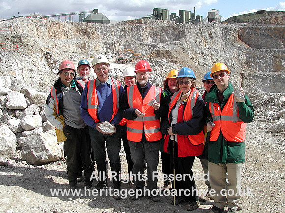 HRS 7603 Halkyn, Pant Quarry North Wales geology field trip