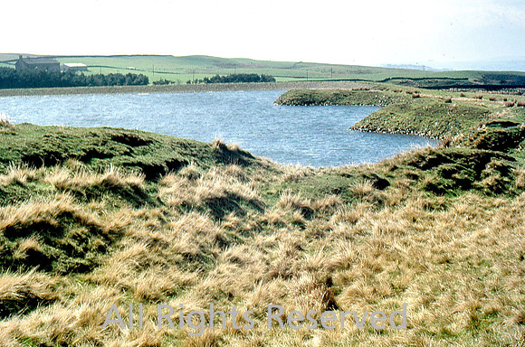 Widdop Moor Reservoir 1976