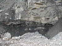 HRS 7592 Halkyn, Pant Quarry, stratification