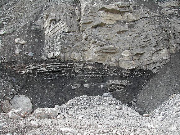HRS 7592 Halkyn, Pant Quarry, stratification